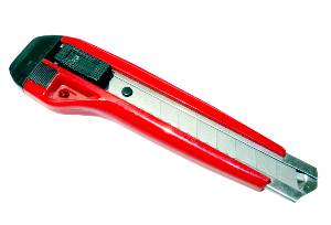 Retractable Utility Knife – Heavy-Duty Snap-Off Blade Cutter for Cartons & Materials